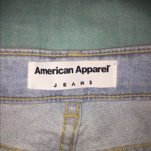 Lightwash  American Apparel Jean